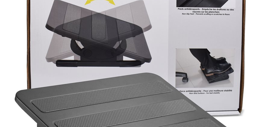 repose pieds inclinable - Ergo Solution